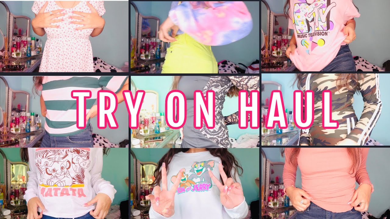 Summer Clothing Haul Try On Youtube
