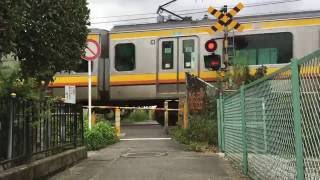 【踏切通過集】JR南武線宿河原駅/「不動第二踏切」〜railroad crossing japan〜