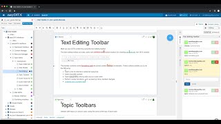 easyDITA Editor Features