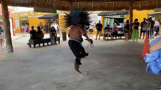 Mayan Dancers at Port Cozumel Mexico