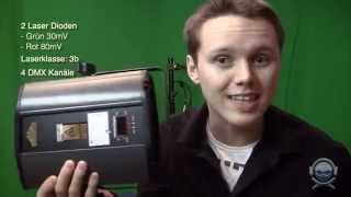 American DJ Galaxian Laser Review - Full HD