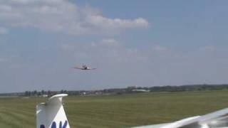 Zlin 526 low pass