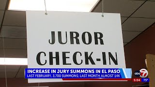 Number of El Pasoans getting summoned for jury duty continues to increase 5pm