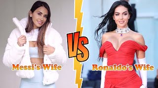 Ronaldo's Wife VS Messi's Wife (Georgina Rodríguez Vs Antonela Roccuzzo) Transformation ★ 2024