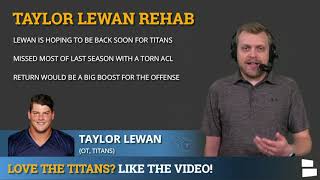 Tennessee Titans News & Rumors: Update On OT Taylor Lewan’s Injury Rehab