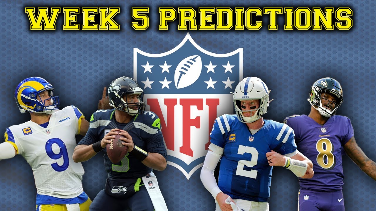 NFL Week 5 Pick'em Predictions - YouTube