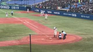 2016/11/12　神宮球場　明治神宮大会－早実清宮打席