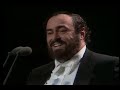 Andrea Griminelli e Luciano Pavarotti Palatrussardi di Milano 1990 full Concert 1