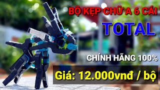 REVIEW TOTAL Bộ Kẹp Lò Xo Nhựa TOTAL THT13342 | Giá: 12.000vnđ  [Clip Test thực tế]