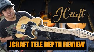 JCRAFT CLASSIC TELECASTER IN- DEPTH  REVIEW  Engr. Perspective /Part 1