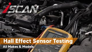 Fastest & Easiest Way to Test & Diagnose a Hall Effect Sensor - Using a DVOM or a Lab Scope