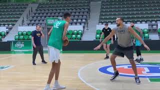 Victor Wembanyama Looking Like The Next Kevin Durant, Destroys Rudy Gobert In Pickup Game