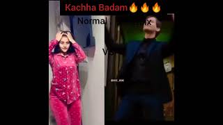 Kachha Badam Viral Dance 🔥🔥🔥💥|Normal Vs Remix|#shorts