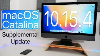 macOS Catalina 10.15.4 Supplemental Update is Out! - What's New?