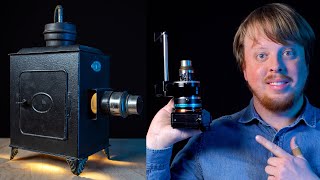 Adapting an Antique Magic Lantern Projector Lens to your Camera!