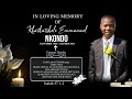 FUNERAL SERVICE OF KHATHUTSHELO EMMANUEL NKONDO