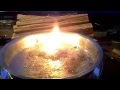 Plow and Hearth Fatwood Burn & Ignition Test