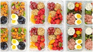 Healthy Breakfast Meal Prep Recipes | Back to School + Quick + Easy