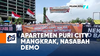 Apartemen Puri City Mangkrak, Nasabah Demo