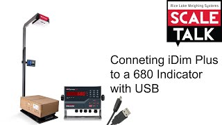 ScaleTalk: Connecting iDimension Plus to a 680 Indicator with USB