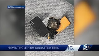 Recent phone fire leads Oklahoma City Fire Department to warn the public