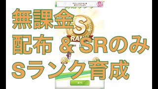 【ウマ娘】スーパークリーク　無課金　配布SSRとSRのみ　Sランク育成【根性育成なし】【スピード賢さ育成】