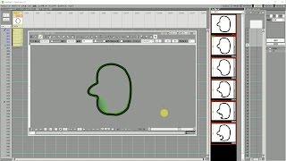 OpenToonzインストラクション８　セルの自動中割