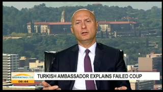 Turkish ambassador explains failed coup