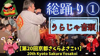 『総踊り① うらじゃ音頭』 京都さくらよさこい 2024 / Let's all Yosakoi-dance①