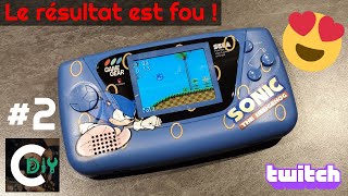 [GG] #2 Installation écran TFT RetroKAI + coque Sonic @RetroSix  !