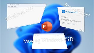 Windows 11, in a presentation??