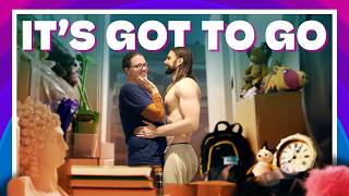 How We Got Rid Of Our Belongings - Gay Couple Day In The Life - How to Declutter and Downsize