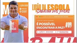 LIÇÃO DA ESCOLA SABATINA JOVEM, Segunda 24/02/2025 \