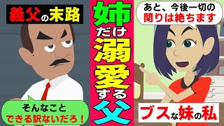 【LINE】双子の美人な姉だけを溺愛する毒親の父。双子なのにブスな妹の私は家を出ることに→数年後、困窮してSOSしてきた毒親をバッサリ切った時の反応がwww