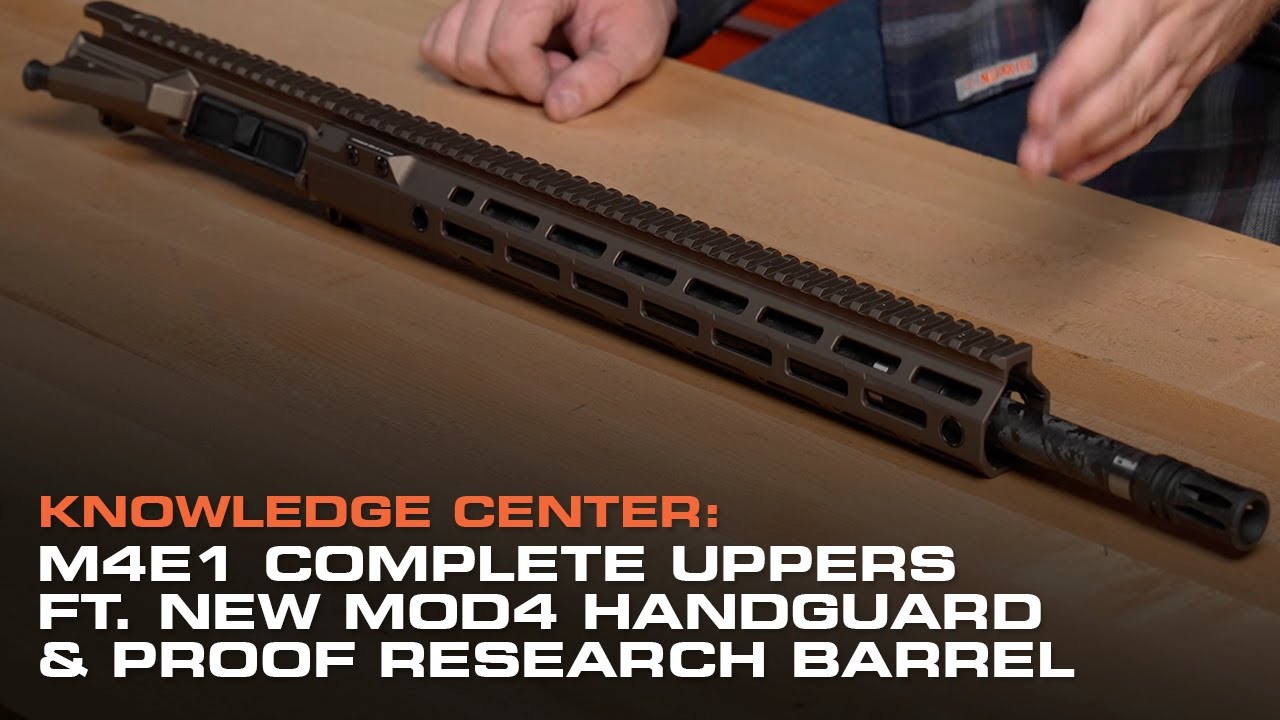 Introducing New M4e1 Complete Uppers Ft Mod4 Handguard Proof