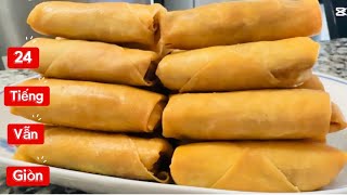 MẸO CHIÊN CHẢ GIÒ ĐỂ CẢ NGÀY VẪN GIÒN ÍT NGƯỜI BIẾT