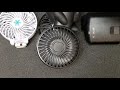 4 cheap ebay amazon rechargeable battery powered personal cooling fans reviewed opolar tutuko