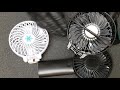 4 cheap ebay amazon rechargeable battery powered personal cooling fans reviewed opolar tutuko