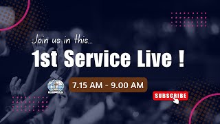 The Blood That Speaks A Better Word (pt 2) - Rev Charles Mulema | 1st Service LIVE!