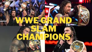 Every WWE Grand Slam Champion (1997 to 2024)