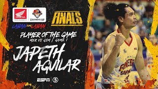 Best Player: Japeth Aguilar | PBA Governors’ Cup 2019 Finals