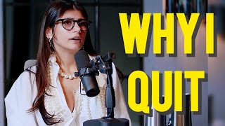 Mia Khalifa on Leaving the Adult Industry