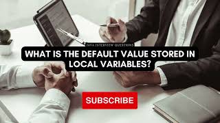 What is the default value stored in Local Variables?
