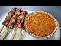 Cara membuat bumbu sate kacang yang super enak dan serba guna, bisa untuk usaha jualan..