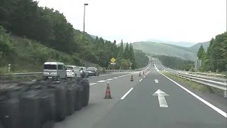 大分自動車道　日出JCT～湯布院IC通行可能に「復旧が早かった」ドライバーからも安堵の声