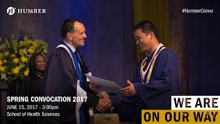 Spring Convocation 2017 - School of Health Sciences (A)