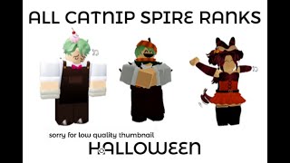 Catnip Spire all ranks! (halloween update)