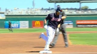 KC@CLE: Lindor, Kipnis hit back-to-back homers in 1st