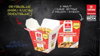 VIFON Nowość! Lunch box z ryżem i mięsem!