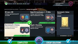 FIFA 23 Marquee Matchups [XP] - Bournemouth v Chelsea SBC - Cheap Solution & Tips